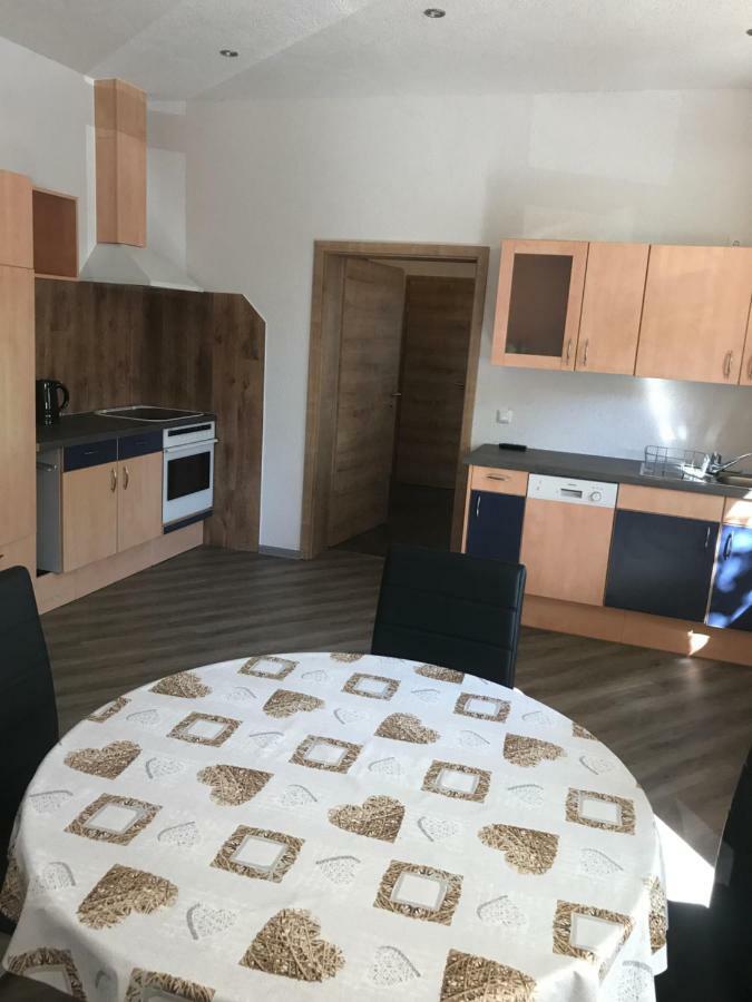 Ferienwohnung Zeitler Treuen Esterno foto